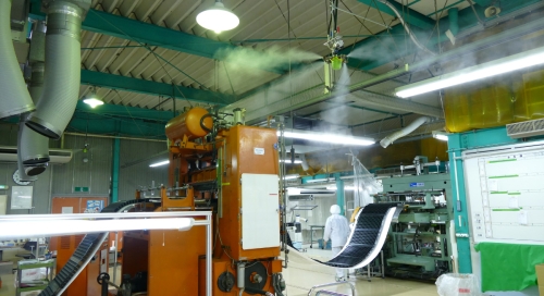 Các loại béc phun dập bụi ngành điện tử nổi bật nhất hiện nay